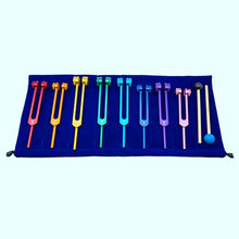 Load image into Gallery viewer, Chakra Tuning Forks Set For Healing, Keep Body Mind And Spirit In
