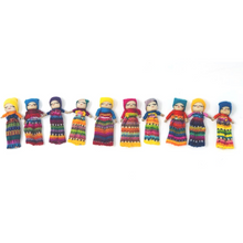 Load image into Gallery viewer, 2-Inch Assorted Worry Dolls - Set of 10
