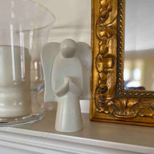 Load image into Gallery viewer, Soapstone Angel Sculpture, Natural Stone
