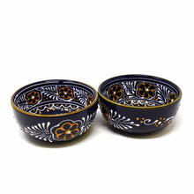 Load image into Gallery viewer, Half Moon Bowls - Blue, Set of Two - Encantada
