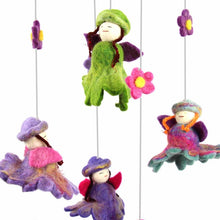 Load image into Gallery viewer, Felt Flower Fairy Mobile - Global Groove

