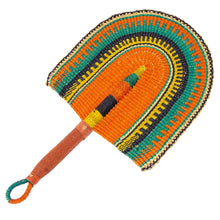Load image into Gallery viewer, Handwoven Bolga Straw Fans from Ghana
