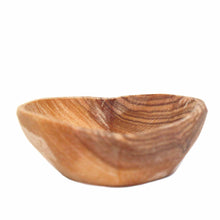 Load image into Gallery viewer, Petite Olive Wood Heart Trinket Bowls - Set of 2
